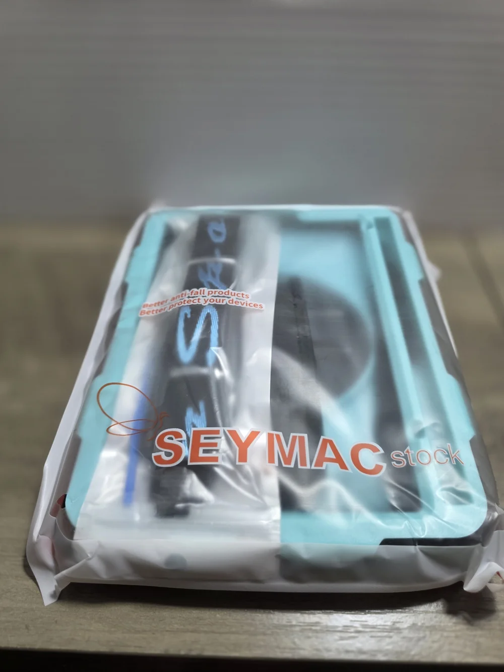 New SEYMAC Sky Blue Teal Stock Case for iPad Mini Screen Size 8.3 Inch.